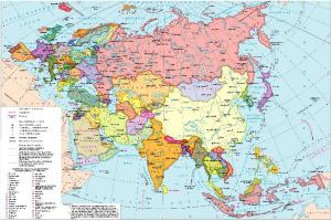 Eurazija Ekstremalūs Eurazijos žemyno taškai su koordinatėmis