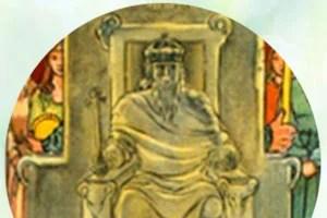Vyresnysis lasas Taro imperatorius (4 lasa): reikšmė ir derinys su kitomis kortomis