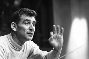 Il compositore americano Leonardas Bernsteinas: biografia, storia e fatti di Leonardo Bernsteino miuziklai